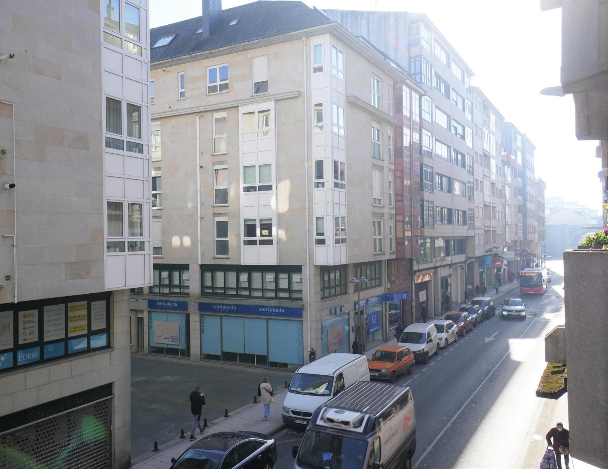 Centro Ciudad Apartment Lugo Bagian luar foto